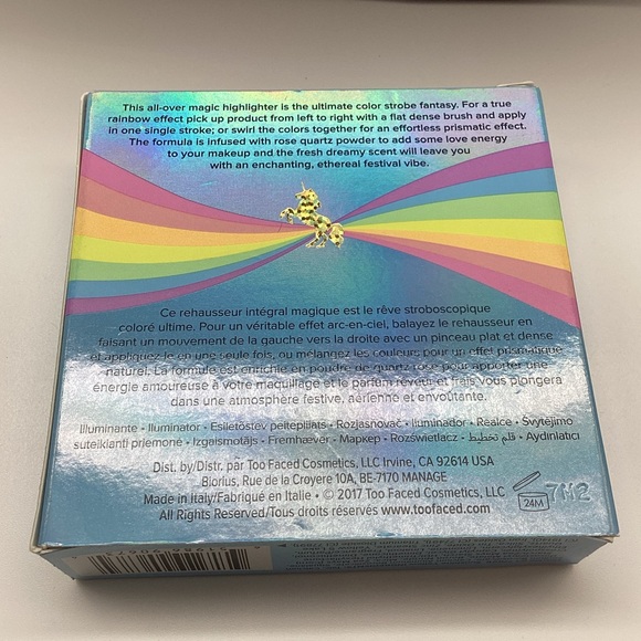 Too Faced Rainbow Strobe Rainbow Effect Highlighter - BNIB & Discontinued - Picture 12 of 16